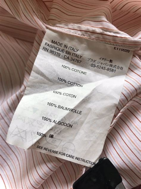 prada rn 98339 ca 34767 shirt|Prada Prada Shirt Very Rare RN.98339.